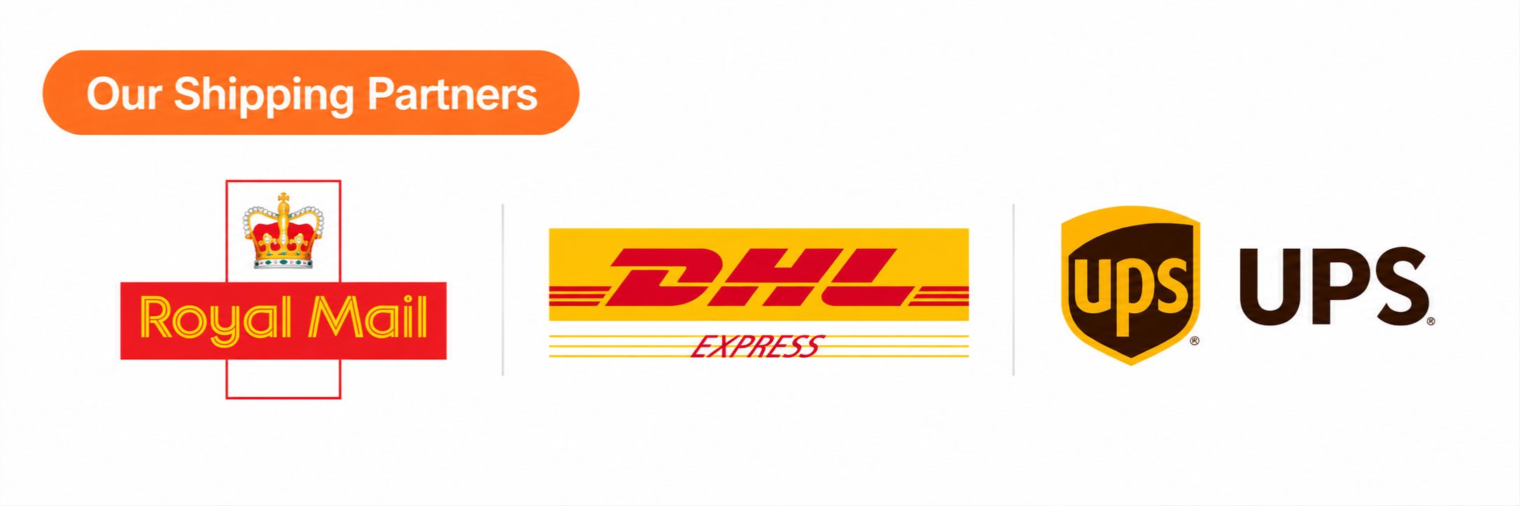 Our Shipping Partners - Firefighter Gifts UK