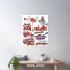 cpostermediumsquare product1000x1000.2 6 - Firefighter Gifts UK