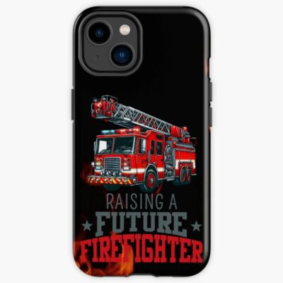 Future Firefighter Kids Fire Truck Design Iphone Case