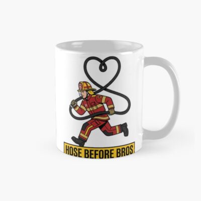 Funny Firefighter Hose Heart Trade Mug