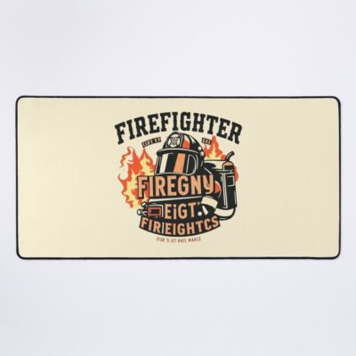 Flashover Firefighter Classic Mouse Pad